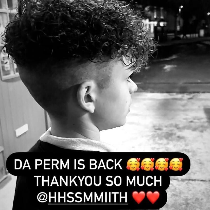 The perm is back